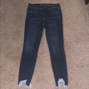 NWOT AE High Rise Jegging Crop size 4R
